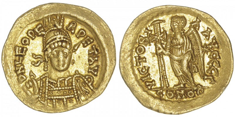 EMPIRE ROMAIN
Léon Ier (457-474). Solidus ND (462-466), Constantinople, 3e offi...
