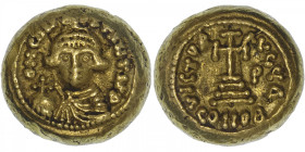 EMPIRE BYZANTIN
Constant II (641-668). Solidus ND (645-646), Carthage. BC.1031 ; Or - 4,34 g - 10,5 mm - 6 h
Proviendrait d’une vente PLATT 1972, co...