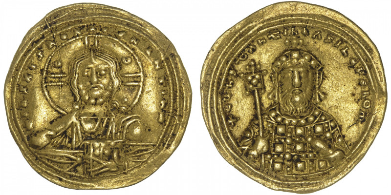 EMPIRE BYZANTIN
Constantin VIII (1025-1028). Histaménon nomisma ND, Constantino...