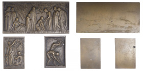 ALGÉRIE
IIIe République (1870-1940). Médailles (Triptyque), Centenaire de l’Algérie, par G. Béguet 1930, Paris. Esc.201 ; Bronze - 56 mm - 12 h
Rare...