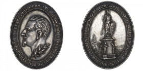 BULGARIE
Ferdinand Ier (1887-1918). Médaille de récompense, Exposition de Philippopolis 1892, Stuttgart. Argent - 30,04 g - 45 mm - 12 h
Légères mar...