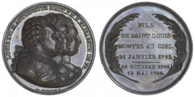 FRANCE
Convention (1792-1795). Médaille, Louis XVI, la mort de la famille royale 1794, Paris. Bronze - 34,30 g - 41 mm - 12 h
Très belle médaille. S...