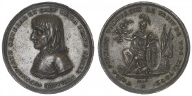 FRANCE
Directoire (1795-1799). Médaille, Bonaparte, victoire pendant la campagne d'Italie 1796, Paris. H.766 ; Bronze - 25,24 g - 41 mm - 12 h
TTB.