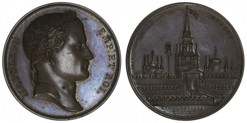 FRANCE
Premier Empire / Napoléon Ier (1804-1814). Médaille, entrée de l’Empereu...