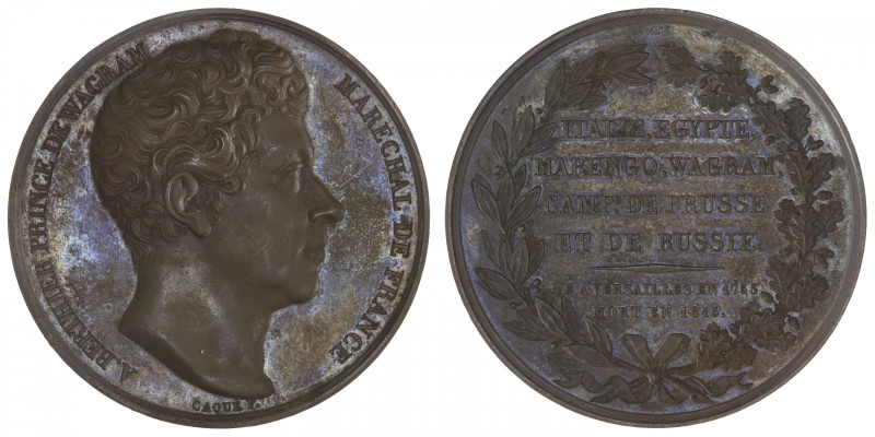 FRANCE
Premier Empire / Napoléon Ier (1804-1814). Médaille, le maréchal Berthie...