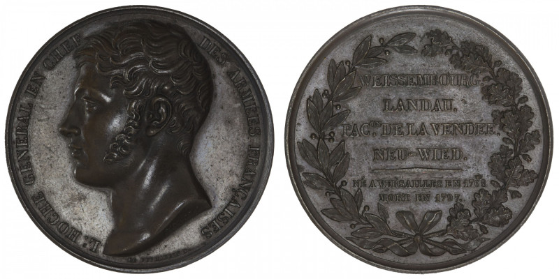 FRANCE
Premier Empire / Napoléon Ier (1804-1814). Médaille, le général Hoche pa...