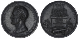 GRANDE-BRETAGNE
Georges III (1760-1820). Médaille, Arthur Marquis de Wellington, entrée en Espagne 1812. Br.1160 ; Bronze - 18,82 g - 43 mm - 12 h
T...