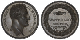 GRANDE-BRETAGNE
Georges III (1760-1820). Médaille, Arthur Duc de Wellington, Bataille de Waterloo 1815. Br.1645 ; Bronze - 31 g - 40 mm - 12 h
Super...