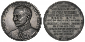 GRANDE-BRETAGNE
Édouard VII (1901-1910). Médaille pour le mérite et la mémoire de Curzon Wyllie par Elkington 1909. Argent - 52,15 g - 51 mm - 12 h
...