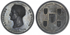 ITALIE
Milan, royaume d’Italie, Napoléon Ier (1805-1814). Médaille, Napoléon couronné roi d'Italie 1805. Br.421 ; Bronze - 44,52 g - 42 mm - 12 h
Pa...