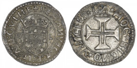 PORTUGAL
Manuel I (1495-1521). Teston ND, Lisbonne. Gomes.50 ; Argent - 9,10 g - 29 mm - 6 h
Rare. TTB.