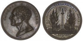 SUISSE
Genève (canton de). Médaille, à Jean Jacques Rousseau par le peuple de Genève 1793. Bronze - 24,88 g - 36 mm - 12 h
Rare. Superbe.