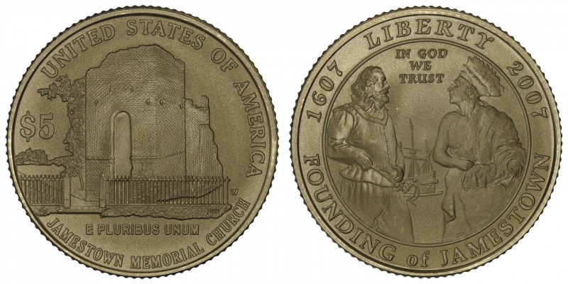 USA
République fédérale des États-Unis d’Amérique (1776-à nos jours). 5 dollars...