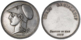 Frankreich
Napoleon I., 1804-1814, 1815
Silbermedaille 1808 von Jeuffroy. Sitzung des Corps Legislatif. 38 mm; 28,92 g. vorzüglich, kl. Randfehler, ...