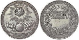 Frankreich
Charles X., 1824-1830
Bronzemedaille 1830 von Bouvet. Gründung der Akademie für Industrie, Landwirtschaft und Handel in Paris. 50 mm. seh...