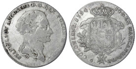 Polen
Stanislaus August, 1764-1795
6 Zloty (Talar) 1794. 27,97 g. schön/sehr schön. Gumowski 2399.