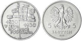 Polen
Zweite Republik, 1923-1939
5 Zlotych 1930, Standarte. sehr schön. Yeoman 19.1. Parchimowicz 115a.