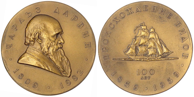 Russland
Sowjetunion (UdSSR), 1922-1991
Bronzemedaille 1959 von Klowskij, zum ...