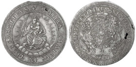 Bayern
Maximilian I., als Kurfürst, 1623-1651
Madonnentaler 1625. Jahreszahl in Kartusche unter dem Wappen. 30,07 g. fast vorzüglich, kl. Zainende, ...