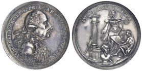 Hohenlohe-Neuenstein-Öhringen
Ludwig Friedrich Karl, 1765-1805
Silbermedaille v. Götzinger o.J. (1787), Schwabach. Prämie für die Schüler der Zeiche...