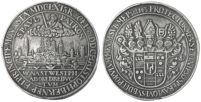 Münster-Bistum
Christoph Bernhard von Galen, 1650-1678
Breiter Reichstaler 166...