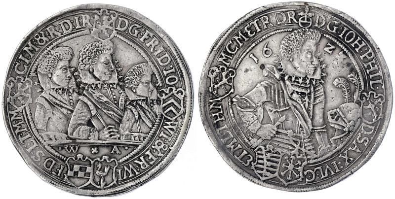 Sachsen-Altenburg
Johann Philipp und seine drei Brüder, 1603-1625
Reichstaler ...