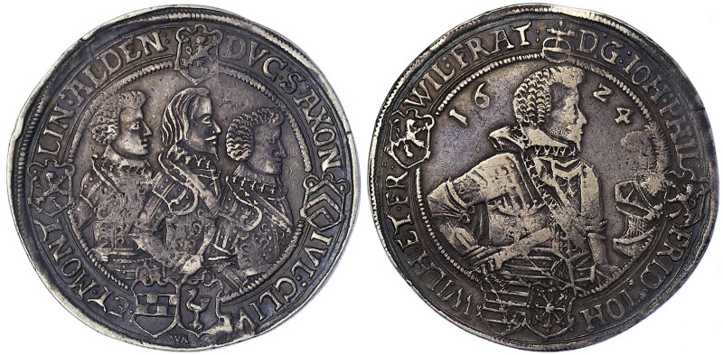 Sachsen-Altenburg
Johann Philipp und seine drei Brüder, 1603-1625
Reichstaler ...