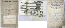 Bergbau
Harz
Gruben
Mappe mit Kompendium von 16 Saigerrissen nach einer Spezialbefahrung der St. Andreasberger Gruben 1718. Alles handgezeichnete O...