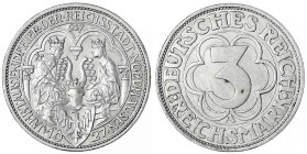 Gedenkmünzen
3 Reichsmark Nordhausen
1927 A. gutes vorzüglich. Jaeger 327.