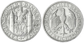 Gedenkmünzen
3 Reichsmark Dinkelsbühl
1928 D. fast Stempelglanz/Erstabschlag, Prachtexemplar. Jaeger 334.