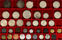 Deutsche Münzen ab 1871
Kleine Typensammlung von 36 verschiedenen Münzen ab dem Kaiserreich. Dabei Reichssilbermünzen mit 3 Mark Sachsen Völkerschlac...