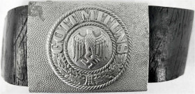 Uniformen und Uniformteile
Koppel des Heeres in der Version ab 1937. vorzüglich, am Rand beschriftet. Angolia 11(6).55.