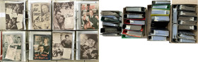 Lots
Insgesamt 27 Ordner mit alten Flimprogramm-Blättern, ab ca. 50er Jahre, es sind ca. 3.500 Stück, dabei 12 Ordner Illustrierte Filmbühne, 5 Ordne...