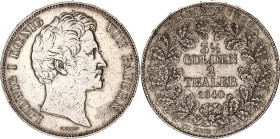 German States Bavaria 2 Taler / 3-1/2 Gulden 1840
KM# 805, N# 95440; Silver; Ludwig I; XF