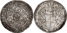 German States Mansfeld-Vorderortische 1 Taler 1531
Dav# 9479 , N# 303648; Silver 28.55 g.; Hoyer VI, Gebhard VII, Albrecht VII and Philipp; XF