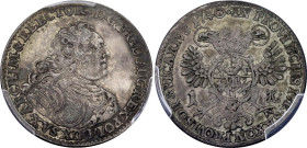 German States Saxony-Albertine 1 Groschen 1740 PCGS AU 55
KM# 900, N# 19270; Silver; Friedrich August II