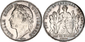 German States Wurttemberg 1 Gulden 1841
KM# 588, AKS# 123, J. 74, N# 27356; Silver; Wilhelm I; 25th Anniversary of the Reign; XF-AUNC with hairlines