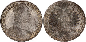 Austrian States Burgau 1 Taler 1765 G
KM# 15, N# 21962; Silver; Maria Theresia; UNC, Toning
