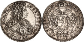 Bohemia 1 Taler 1709 GE
KM# 643, Dav. 1026, N# 92477; Silver; Joseph I; Prague Mint; XF