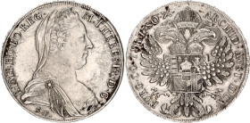 Austria 1 Taler 1780 SF
KM# 22, N# 33736; Silver; Maria Theresia; Haus Habsburg; Burgau Mint; Very rare original strike especially in such a high gra...