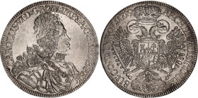 Austria 1 Taler 1719
KM# 1594; Dav. 1051; Her# 338; N# 33485; Silver; Karl VI; Mint: Hall; XF-AUNC Toned