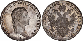 Austria 1 Taler 1831 A
KM# 2163; Silver; Franz I; UNC, mint luster, nice patina. Rare date and very rare condition.