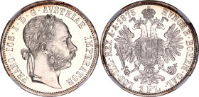 Austria 1 Florin 1875 NGC MS 62
KM# 2222, Schön# 149, N# 4726; Silver; Franz Joseph I; Vienna Mint; UNC