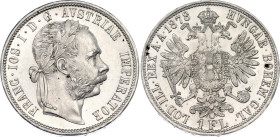 Austria 1 Florin 1878
KM# 2222, N# 4726; Silver; Franz Joseph I; UNC, with full mint luster.