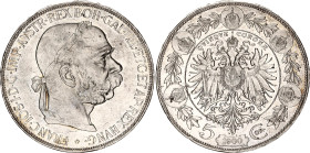 Austria 5 Corona 1900
KM# 2807, Schön# 8, N# 11558; Silver; Franz Joseph I; Vienna Mint; UNC