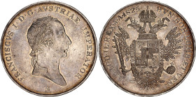 Italian States Lombardy-Venetia 1 Scudo 1825 M
C# 8.1; Silver; Francis I; Milan mint; Mint luster; AUNC, full mint luster.