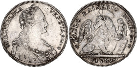 Italian States Venice 1 Tallero 1781
KM# 730, N# 21676; Silver; Paolo Renier; AUNC, mint luster.
