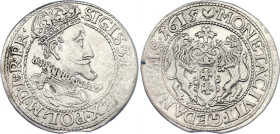 Poland Ort / 18 Groszy 1615 R1
Kopicki# 7489 R1, Shatalin/Grendel GD15-9; Silver; Sigismund III Vasa (1587-1632); Danzig (Gdańsk) Mint; XF
