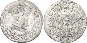 Poland Ort / 18 Groszy 1621 SB R1
Kopicki# 7500 R1, Szatalin-Grendel GD21-3 R1; Silver; Sigismund III Vasa (1587-1632); Danzig (Gdańsk) Mint; XF