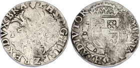 Spanish Netherlands 1/2 Daalder 1569
GH# 241-1, DW 738, N# 105168; Silver; Philip II; "Burgundian Daalder"; Antwerp Mint; VF